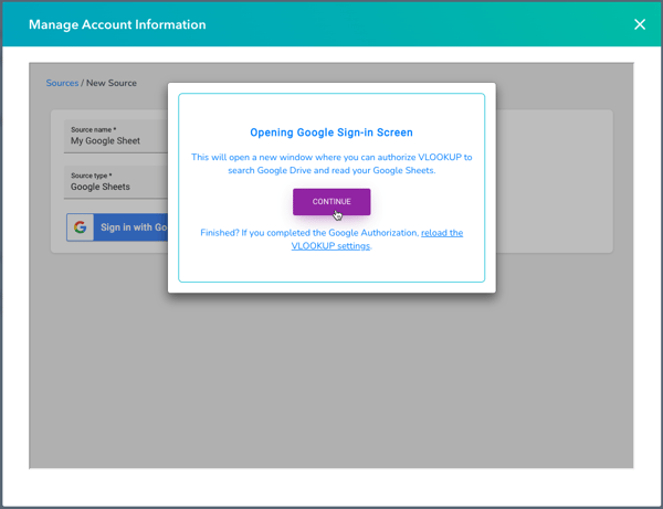 Sign In With Google Next